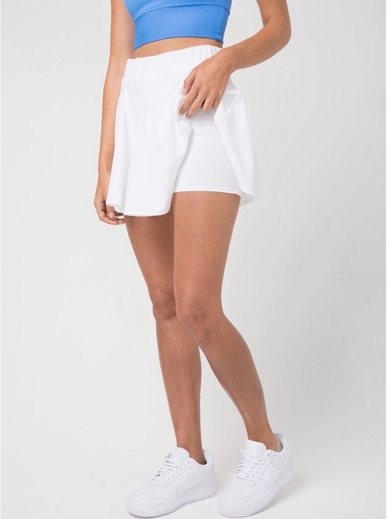 Year of Ours Pants - Year of Ours White Tennis Skort with Tag skater flare style XS skater